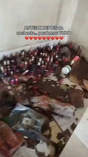 GARNIZE 🐔 on Instagram: "PERDEMOS TUDO 😭💔 infelizmente o pior aconteceu, não sobrou nada! Então eu resolvi fazer o que eu mais odeio fazer: PEDIR AJUDA! As informações estão na bio, espero que esse vídeo ajude minha família 🥺❤️‍🩹 #reels #explore #explorar #antesedepois"