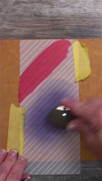 2 Ways Add Color To Vellum! #shorts