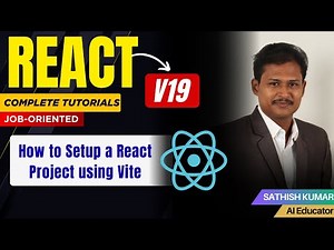 How to Create a React Project using Vite | Start Coding in Minutes | #maanavanupskills | Tamil