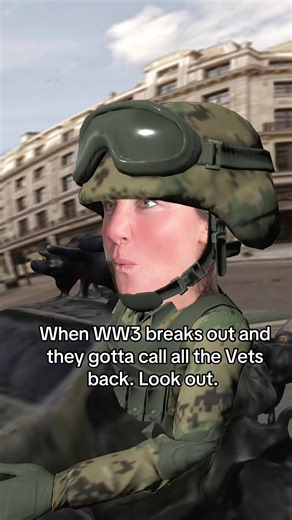 Fun fact: I did play this song while deployed. 😂 #ww3 #getlow #veteran #jokes #fyppp