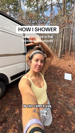 How to Shower While Camping in the Woods