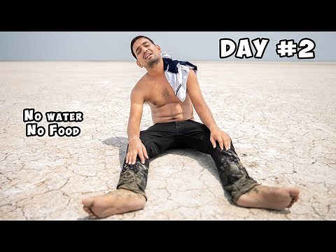 Surviving 24 Hours In Ghost Lake - No Water...No Food | Part - 2