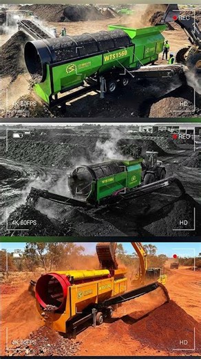Compost Trommel Screen for Sale | Mulch & Topsoil Screener WTS1560