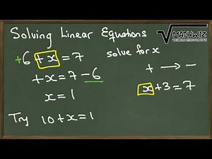 Solving Linear Equations Part 1 | CXC CSEC Math Syllabus | By Caribbean Teacher