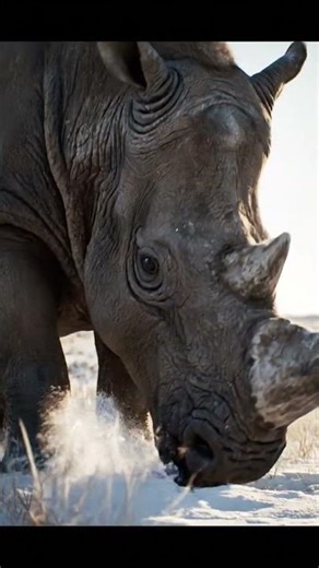 Elasmotherium Close-Up | The Real Unicorn #prehistoric #Elasmotherium