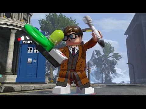 LEGO Dimensions - All 13 Doctor's Idle Animations (Doctor Who Level Pack)