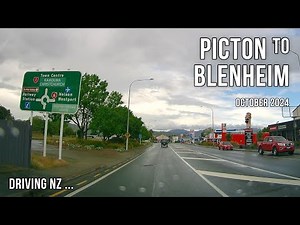 Driving New Zealand: Picton to Blenheim | 4K