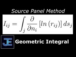 Source Panel Method: Normal Velocity Geometric Integral [I(ij)]
