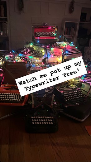 96 reactions · 19 comments | I put up my Typewriter Tree to celebrate...