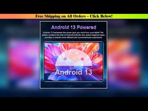 New 5G Tablet Android 10.36inch 16GB RAM 1TB ROM 20000mAh Android 13.0 14core Dual Sim Card