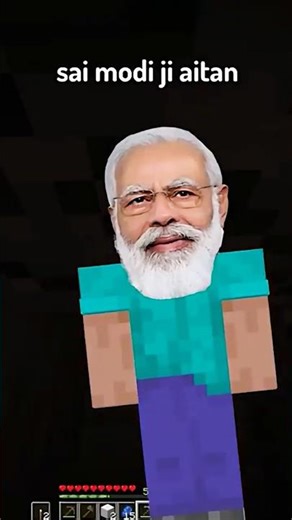 MODI JI in minecraft #minecraft #tamil #shorts #gaming