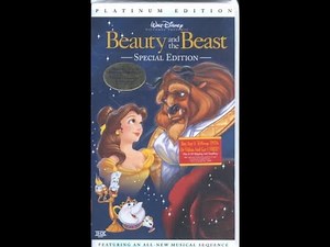 Opening & Closing To Beauty & The Beast Special Edition 2002 VHS