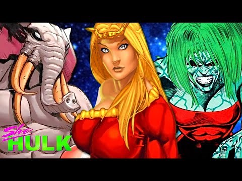 Every (20) Terrifying She-Hulk Villains - Backstories Explored
