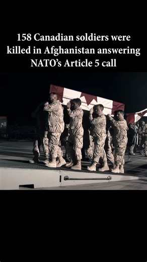 A repatriation ceremony bringing home the bodies of Canadian soldiers from Afganistan. In response to the terror attacks of September 11, 2001, Canada and all NATO nations answered the call for help by the United States under Article 5. Allied nations working to help protect and support the United States would lose over 1,000 soldiers, with Canada sacrificing over 158. | Old Canada Series