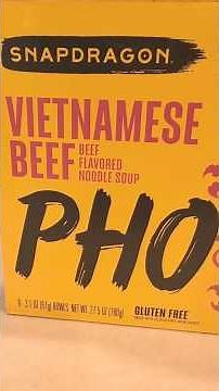 Gluten free product review! Snapdragon Pho. #glutenfeeliving