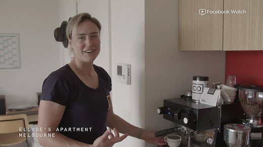 1.9M views · 23 reactions | After having her bike stolen, Ellyse decides to stay home for the morning, have a coffee and go through her daily coffee routine. Ellyse then arranges to catch up with her High Performance Coach, Ben Serpell, who is in Melbourne for a personalised training session. The following day, Ellyse makes her debut for Victoria! | Ellyse Perry | Facebook