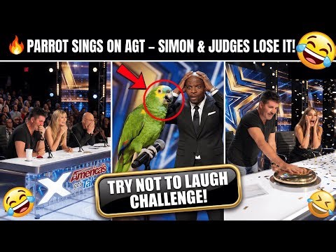 🦜🤣 Parrot Turns AGT Audition into a Comedy Show – Try Not to Laugh! 😂🔥