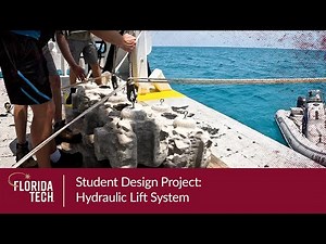 Coastal Engineering Coral Reef Blocks Deployment System