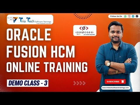 Oracle Fusion HCM | Oracle Fusion Cloud HCM Online Training | Oracle Fusion HCM Training Demo-3