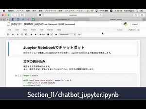 【レクチャー: Jupyter Notebookでチャットボット】自然言語処理とチャットボット: AIによる文章生成と会話エンジン開発