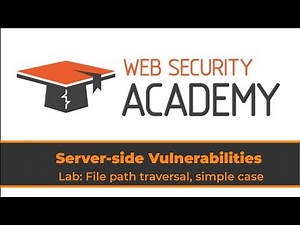 Solution for Lab: File path traversal, simple case by Web Security Academy