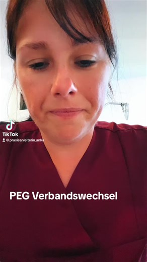 Anleitung für den PEG Verbandswechsel