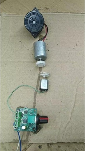 Power generation using dc motor||