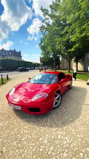 Ferrari 360 Modena in Compiègne City — Street Photoshoot