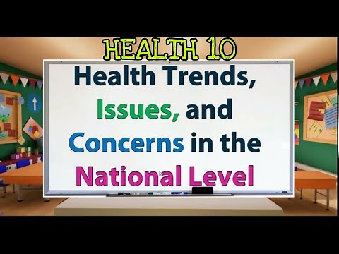Quarter 2: Health Trends, Issues, and Concerns (National Level) || by Teacher Maureen