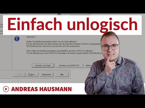 Simply illogical - How to set up the DATEV bank statement manager with DATEV Unternehmen online