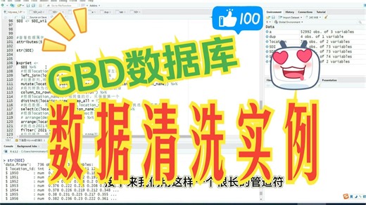 GBD数据库数据清洗实例