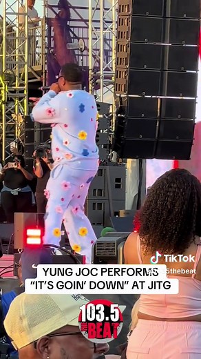 Yung Joc Performs ‘It’s Goin’ Down’ at Jazz Gardens