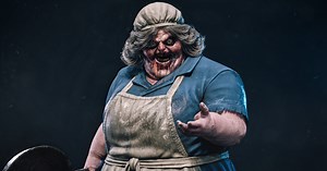 Terrifying Lunch Lady Created for Horror Game