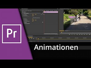 Adobe Premiere Bild/Text einfliegen & vergrößern / Animationen ✅ Tutorial