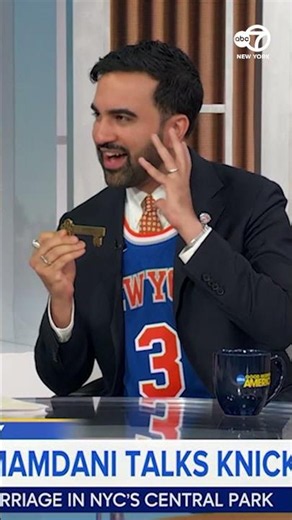 Mamdani to give key to the city to Knicks players