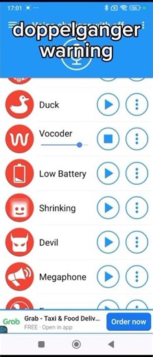 doppelganger warning vocoder