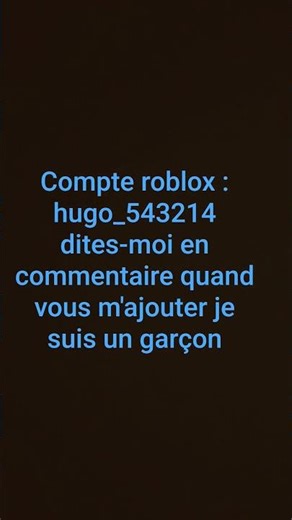 mon compte roblox