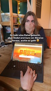 Dein Blind Booking Städtetrip mit Überraschungsziel. ✈️ 🎁 Wir übernehmen alles für dich – du reist zum Überraschungsziel! Seit über 8 Jahren planen wir unvergessliche Städtetrips und 1.300 ⭐️⭐️⭐️⭐️⭐️ 5-Sterne-Bewertungen auf Trustpilot sprechen für sich: https://de.trustpilot.com/review/blookery.de Starte jetzt deinen Städtetrip! 🌇 ➡️ https://www.blookery.de/ ________ Warum blookery? ✈️ Direktflüge mit Handgepäck – keine Umsteigestress. 📍 Top zentrale Hotels – Restaurants, Sehenswürdigkeiten 