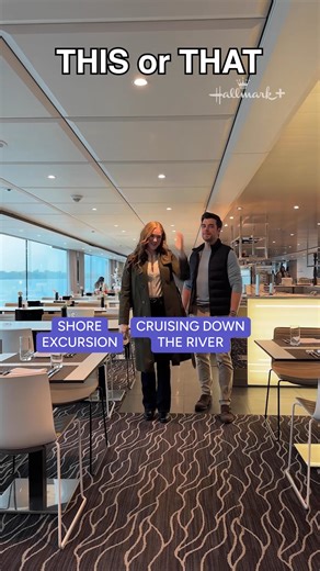 Would you rather cruise down a river or have a shore excursion? See Dan Jeannotte and Jessica Sipos in the next installment of the Love On The Danube movie collection, "Love On The Danube: Royal Getaway" now streaming exclusively on #HallmarkPlus! | Hallmark Plus