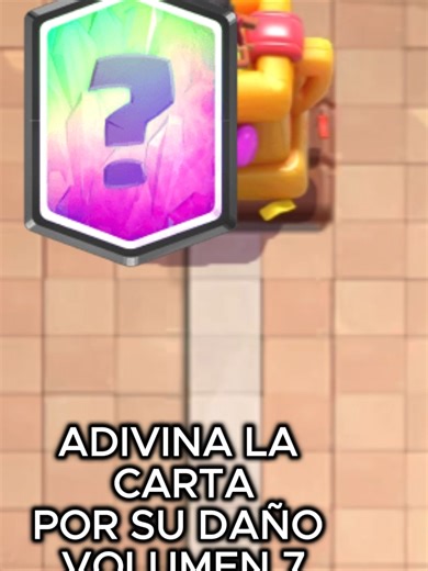 Adivina la carta por su daño 🚀 Fácil... ¿o no padrinos? 😏 #clashroyale #Shavador #GamingMX