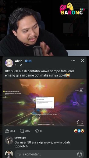 MANA OPTIMALISASI YANG KAU JANJIKAN KURO?? 😭 #wutheringwaves #honkaistarrail #shorts