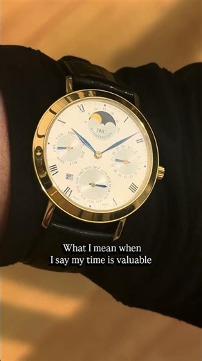 What I mean when I say my time is valuable.