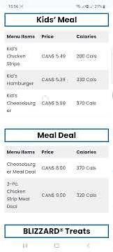 Let's Check Out Latest Dairy Queen Menu With Prices In Canada