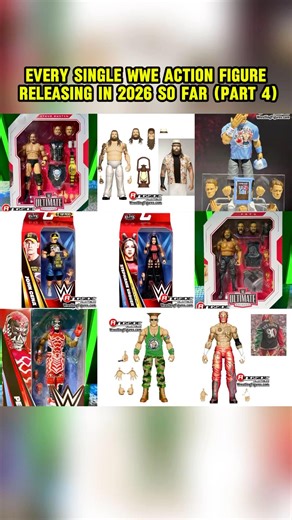 EVERY UNRELEASED WWE ACTION FIGURE RELEASING IN 2026 (PART 4)