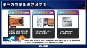 NAS快讲 QNAP QM2 SSD & 10GbE 扩充卡 完美不设限
