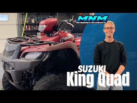 Suzuki King Quad 500 750 - Removing & Installing Drive Clutch Belt - LTA