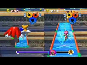 Sonic vs Amy Rose on Sonic Heroes Gameplay HD
