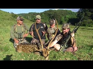 David Draper Axis Deer Hunt Hawaii Safaris with Pat Fisher - Maui Hunts, Hawaii Big Game Hunts