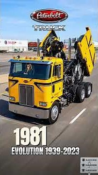 Peterbilt Truck Evolution (1939-2023) | The Kings of the American Highway! ShiftEvo
