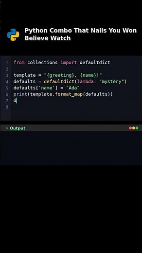Python Combo That Nails You Won Believe Watch #pythonfieldsfilltopic